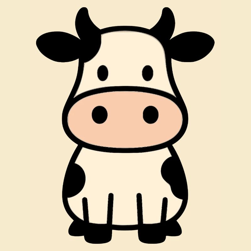 Vache mignonne