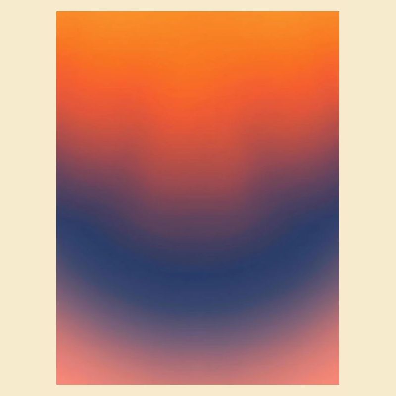 Mitternachts-Glut-Gradient