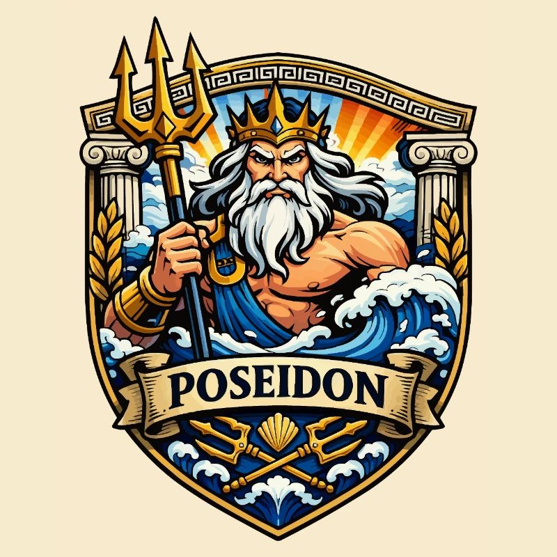 Poseidon Sea God