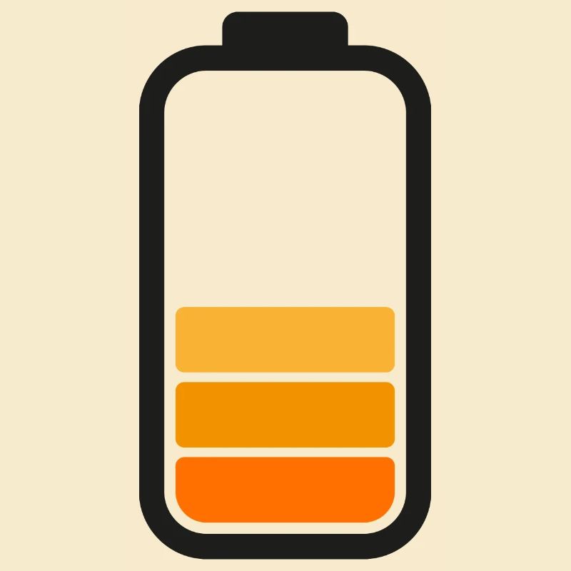 HALF BATTERY - Black