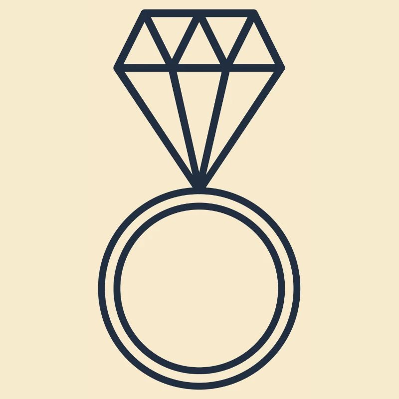 Ring with diamond