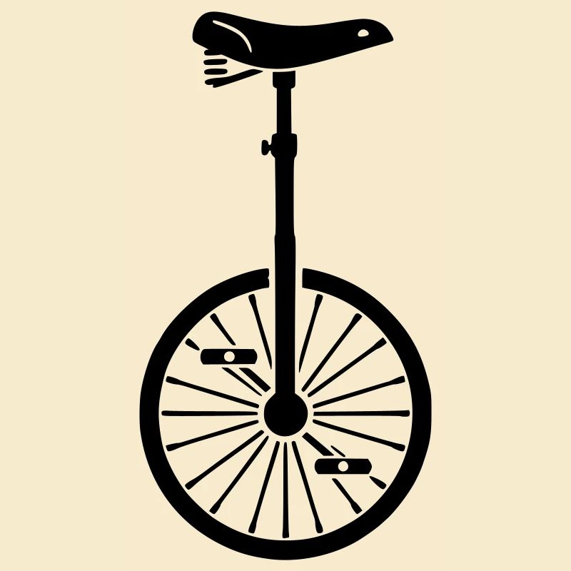 Unicycle Bicycle Circus Acrobatics