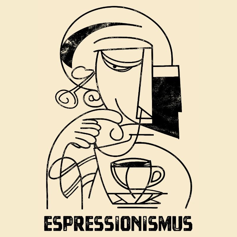 Espressionismus - Espresso - Kaffee trinken