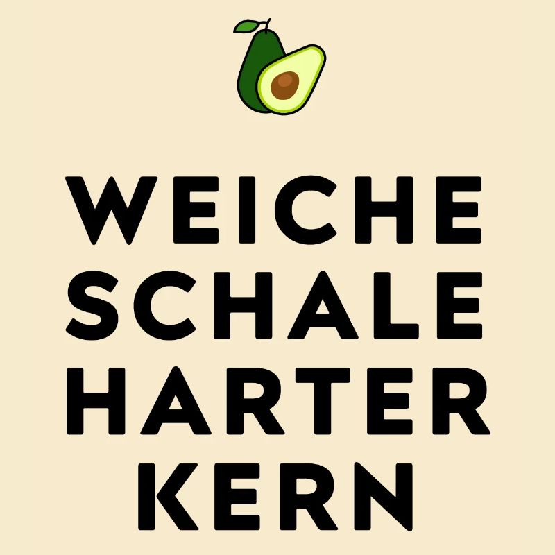 WEICHE SCHALE HARTER KERN