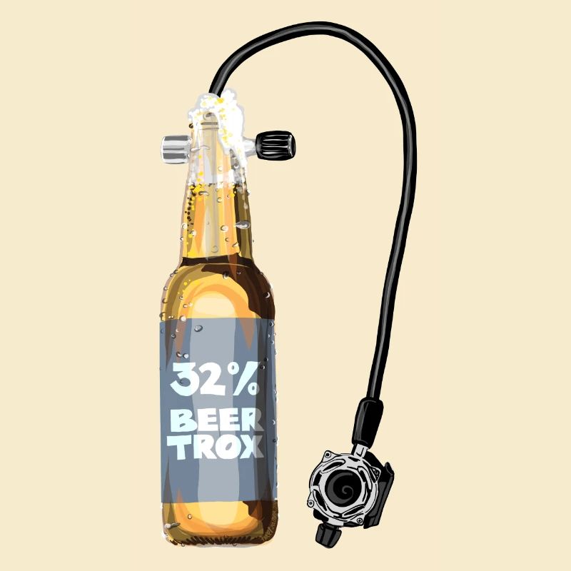 Beertrox, réservoir de plongée