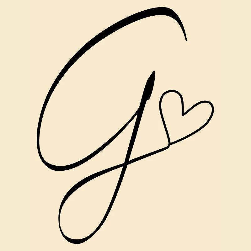 Letter G Letter G Calligraphy