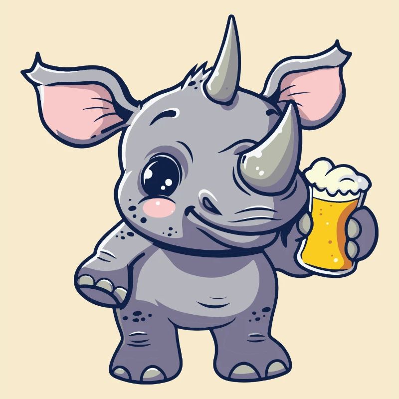 Nashorn Bier Comic Party