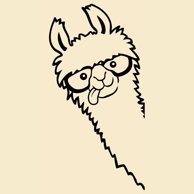 Lunettes en corne Nerd Lama