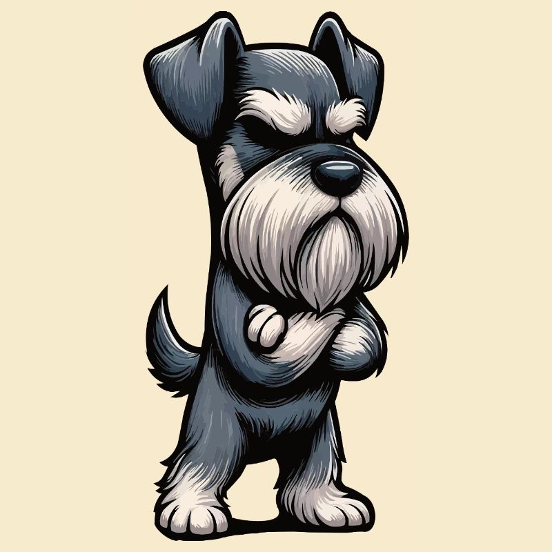 Schnauzer Schnauzer géant Propriétaire du Schnauzer