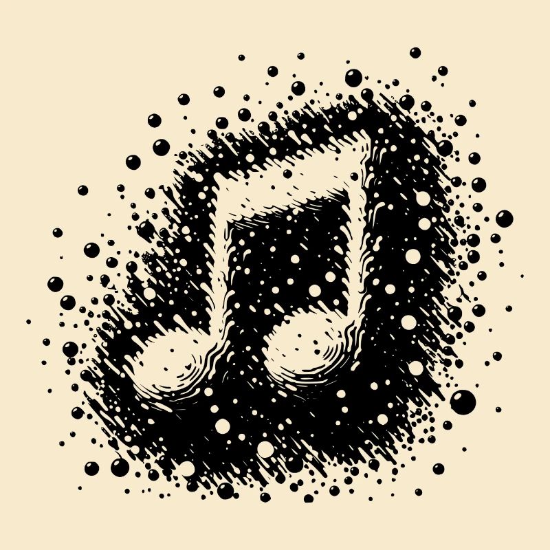 Une note de musique basse martèle l’air