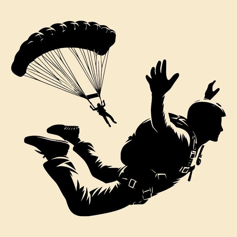 Freefall training hobby skydiver