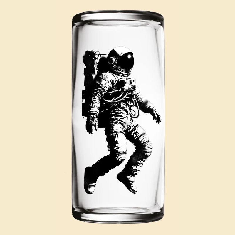 Astronaute en verre