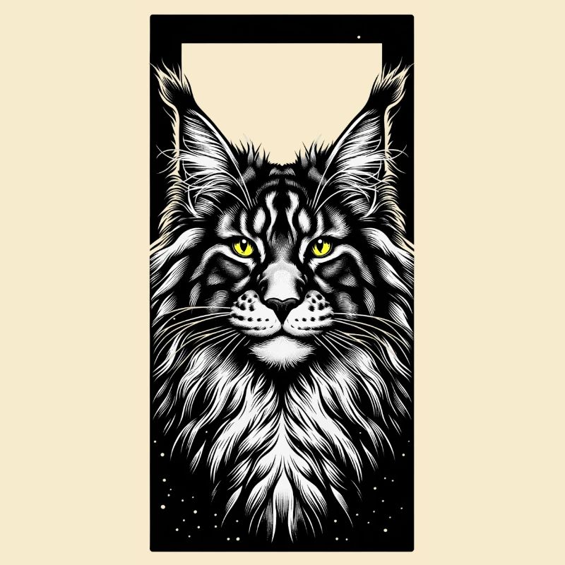 Visage de chat