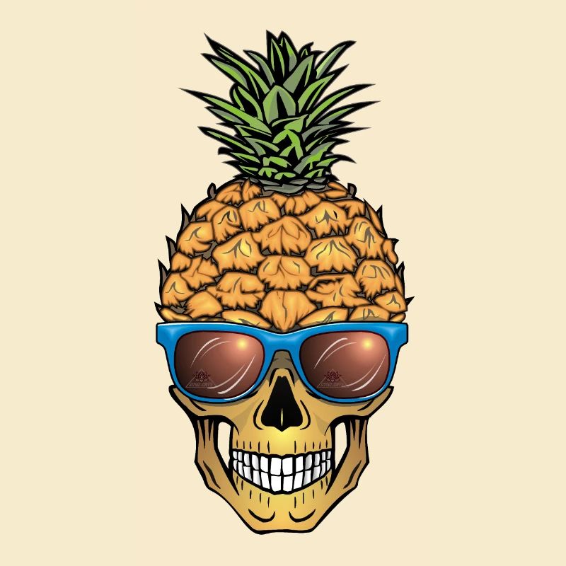 Ananas-Schädel