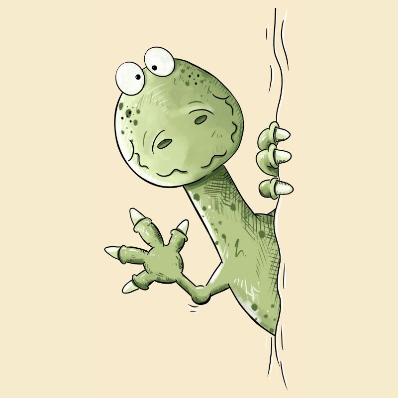 Drolliger Dino I Raptor Dinosaurier