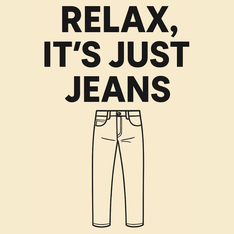 Relax It's Just Jeans 