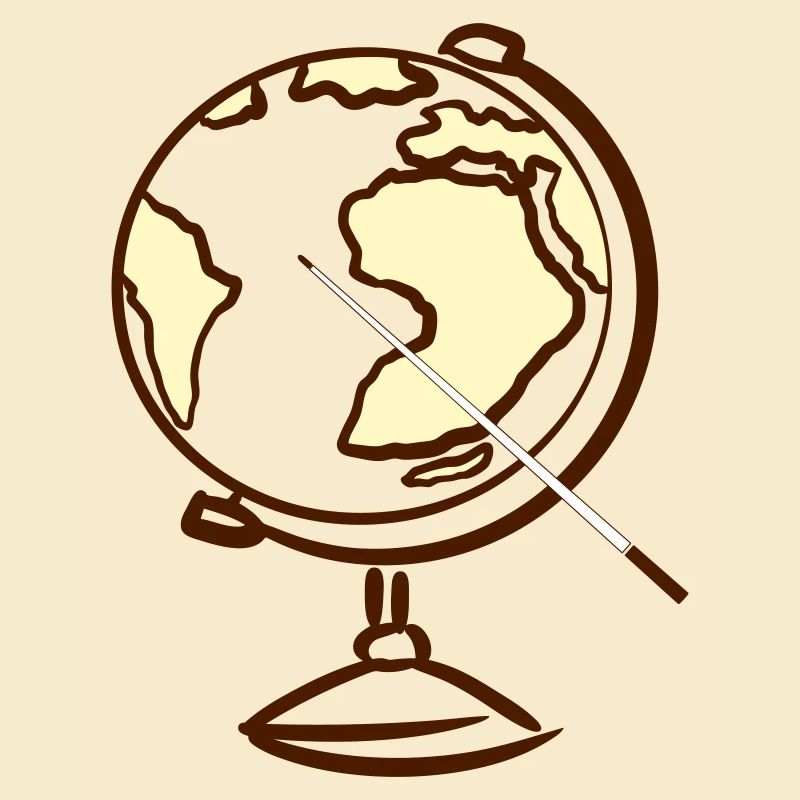 Globe. Geography. Teacher