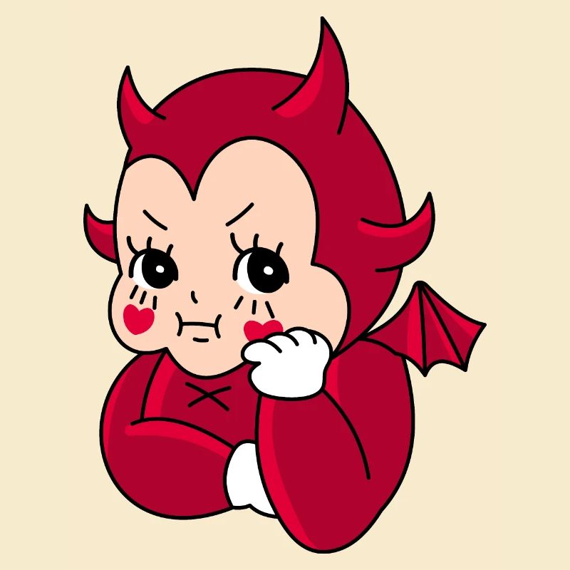 Devil baby doll