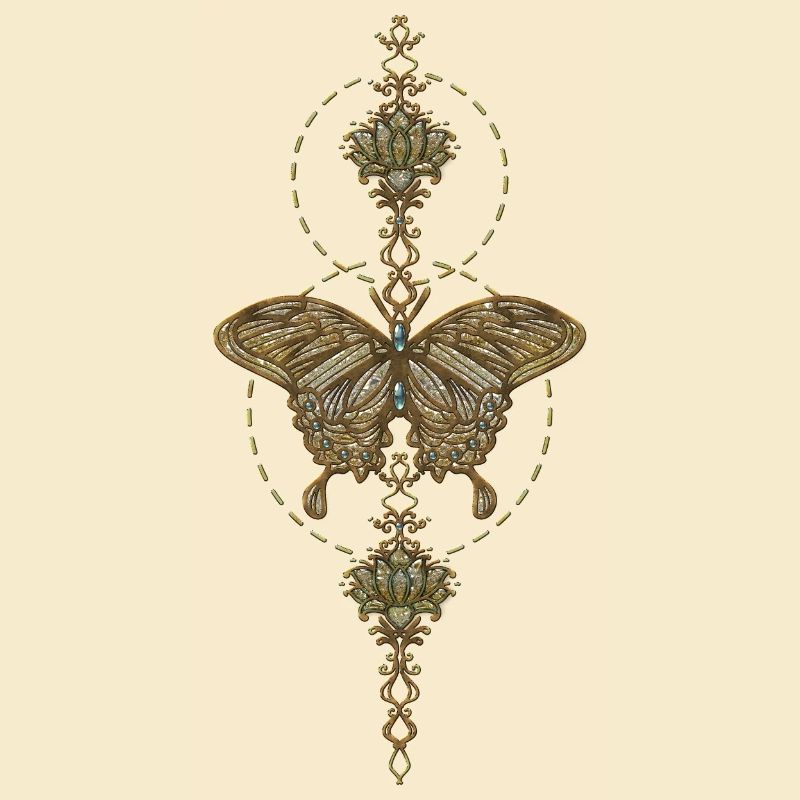 L’élégance du papillon.