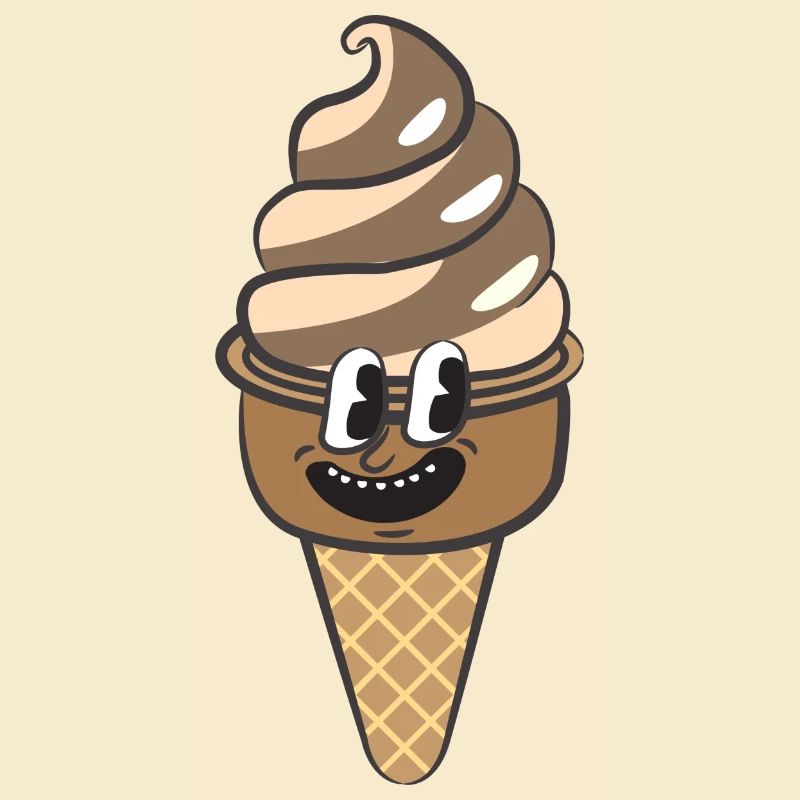 Retro Cartoon Cream