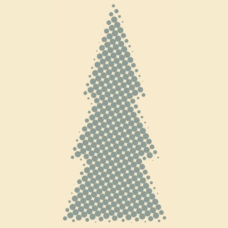 Christmas Tree Pixel Design Fir