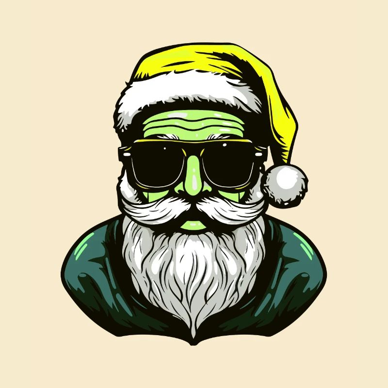 Weihnachtsmann Cool Santa