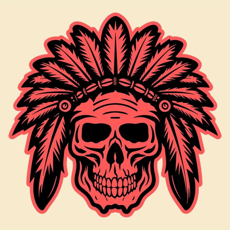 Crâne de chef indien Apache