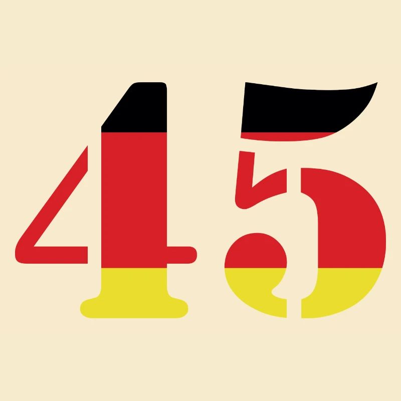45 Number Jersey Germany