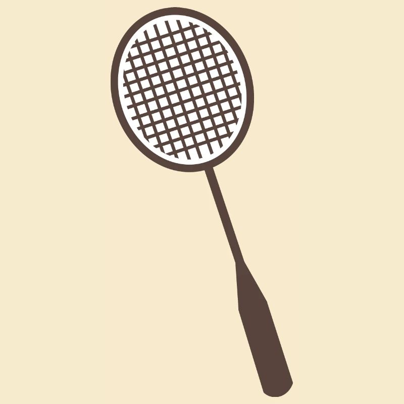 Raquette de badminton
