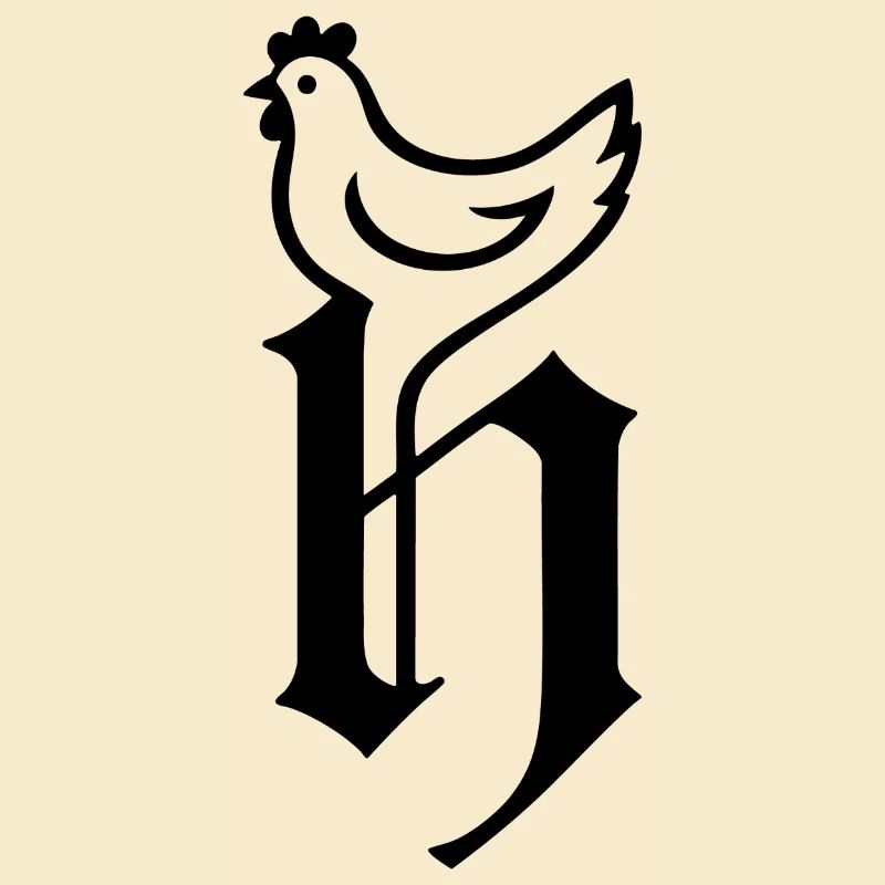 Logo Poulet noir