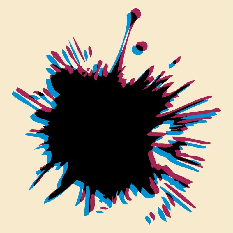 3D blob splashes