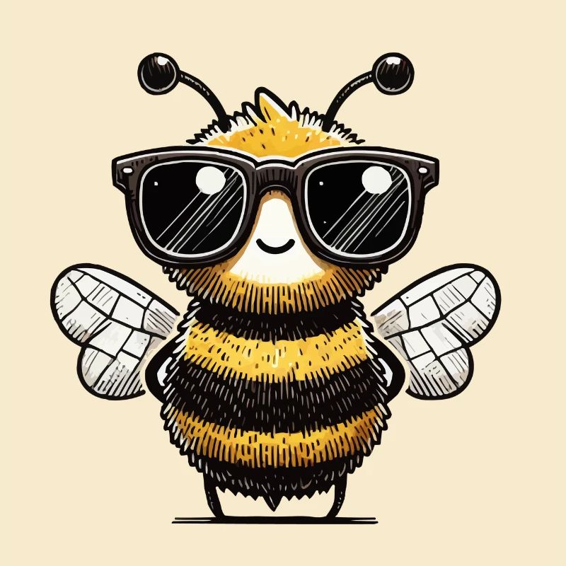 Lunettes de soleil Bee Comic