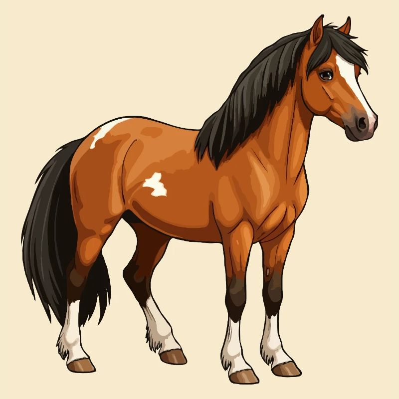 New Forest Pony-Rolle