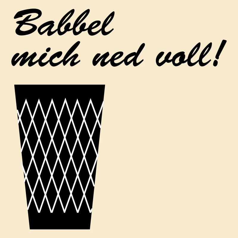 Geripptes Babbel mich ned voll #Hessisch #FFM