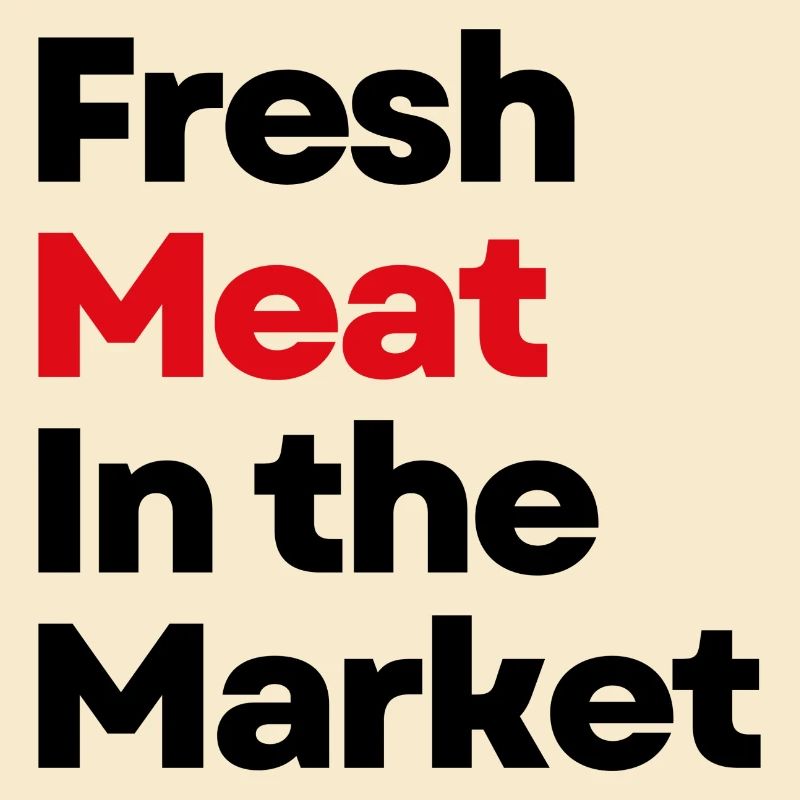 Frischfleisch auf dem Markt