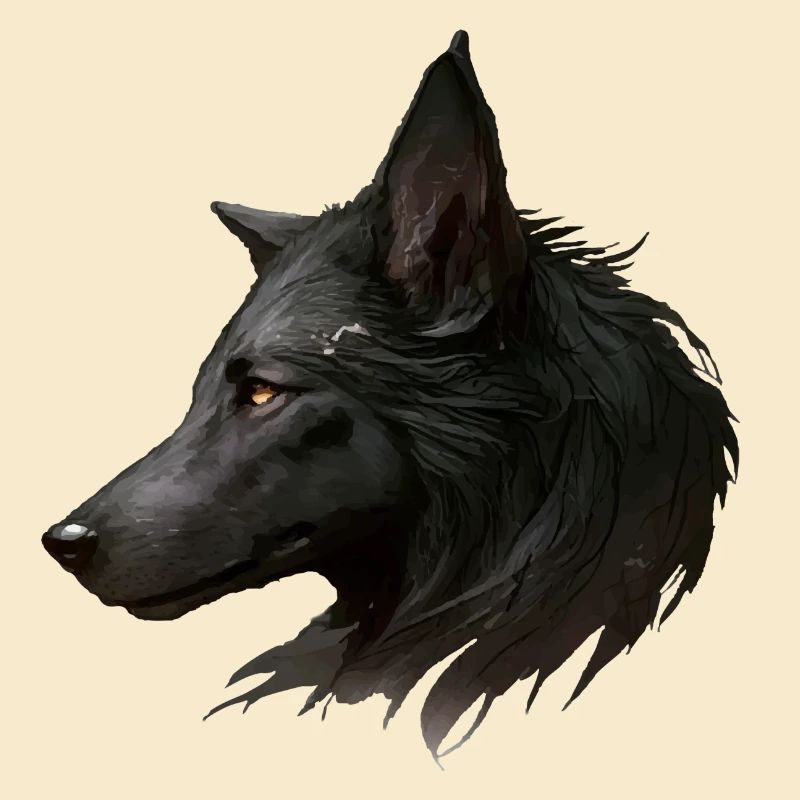 Le loup noir
