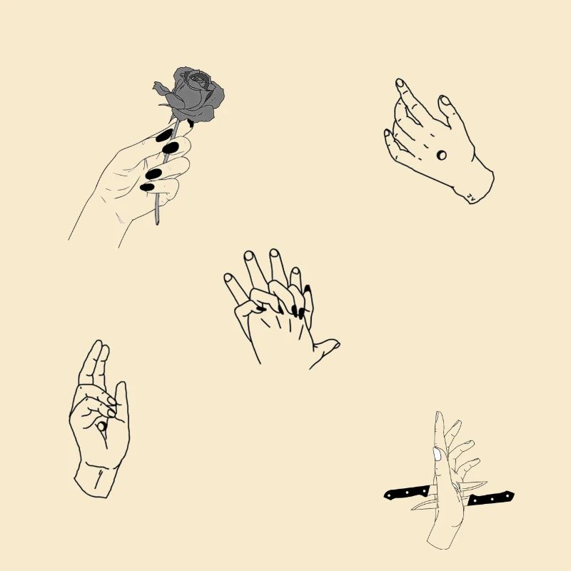 Composition des mains 2