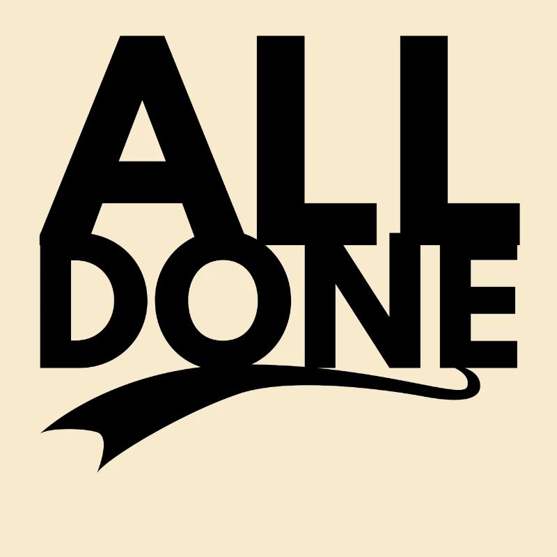 all done