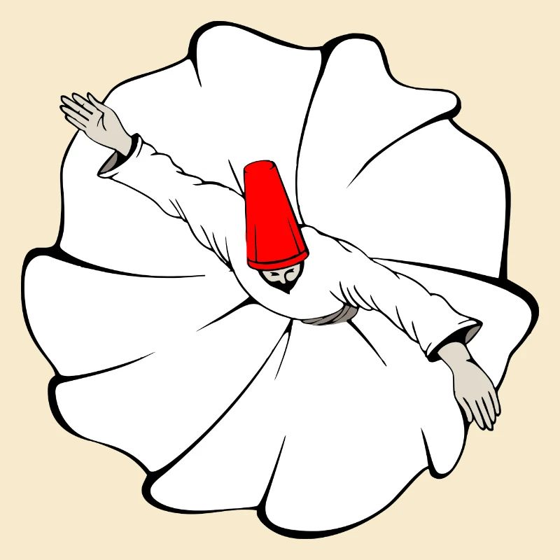 Danseur de derviche soufi