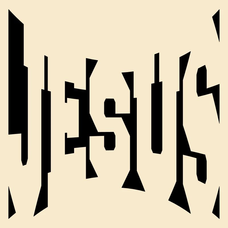 cool logo design text jesus christus