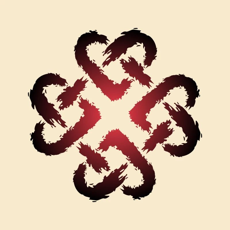 Celtic knot heart infinity