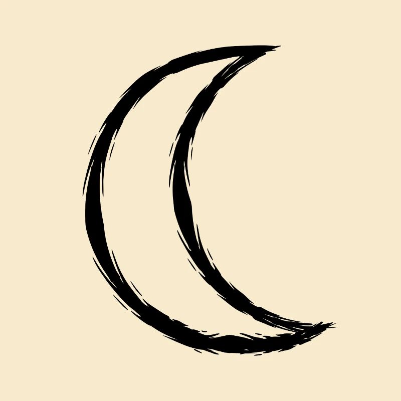 Celtic symbol moon