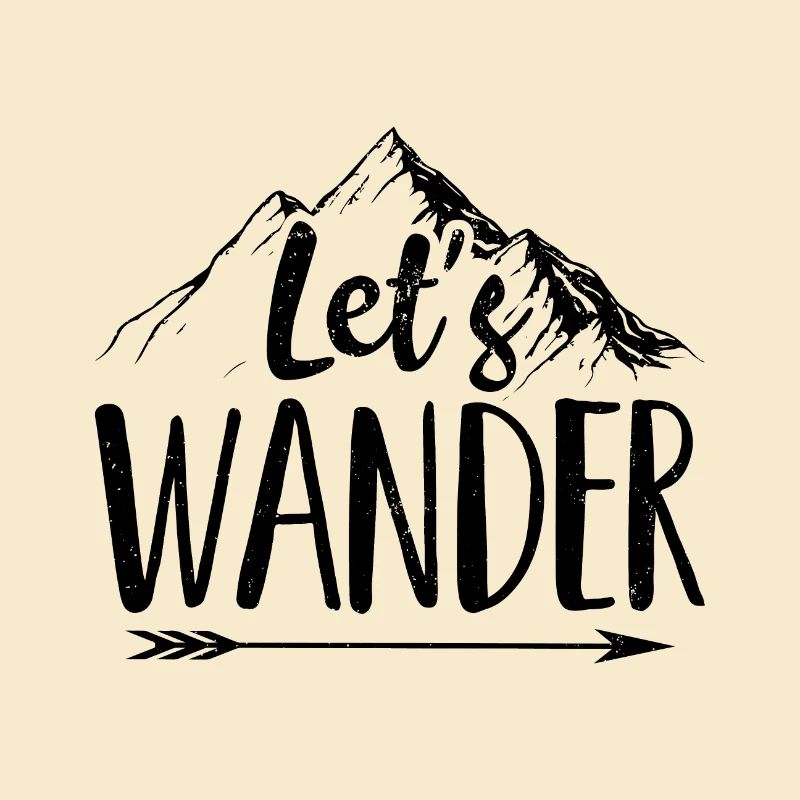 Wander | Wandern Wanderer Bergsteiger Geschenkidee