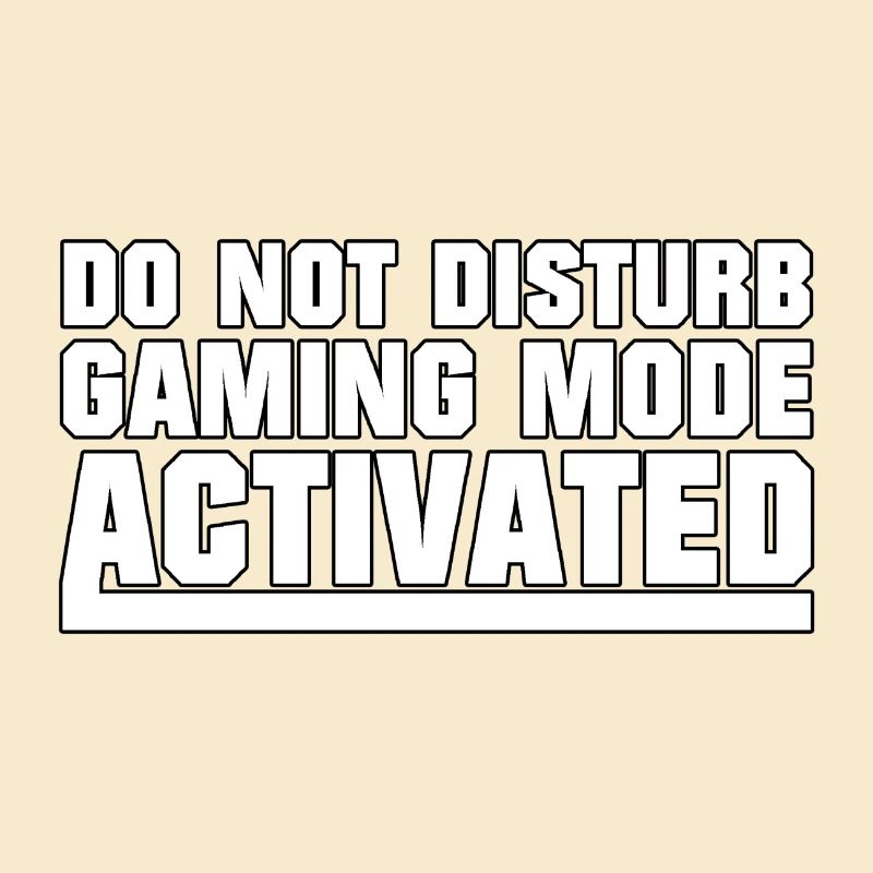 Ne pas déranger le mode de jeu activé