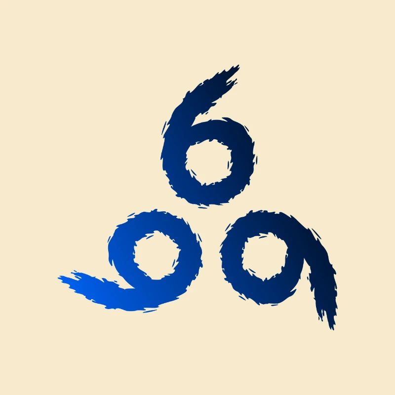 666 Satan symbol - devil - evil