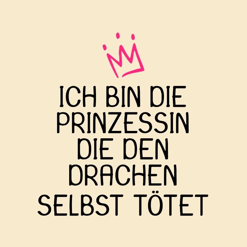 Prinzessin Spruch Drache Geschenk