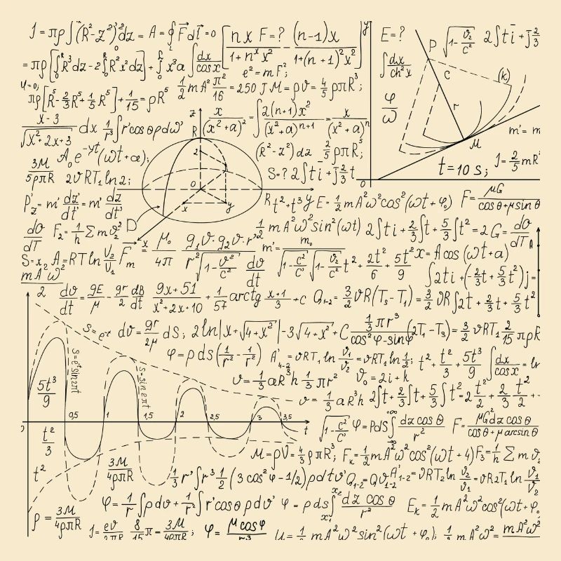 Formule mathématique - Math Equation Pattern Lover Cadeau