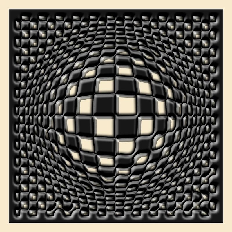 Geometric Lines Sphere Circle View