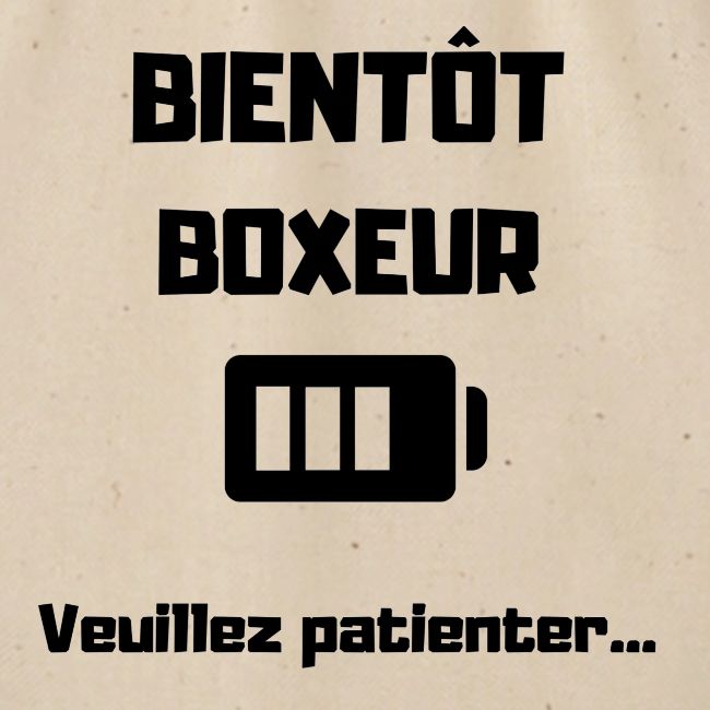 BIENTOT BOXEUR BLACK