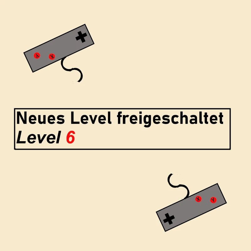 Level Up Gaming Geschenk Geschenkidee Geburtstag